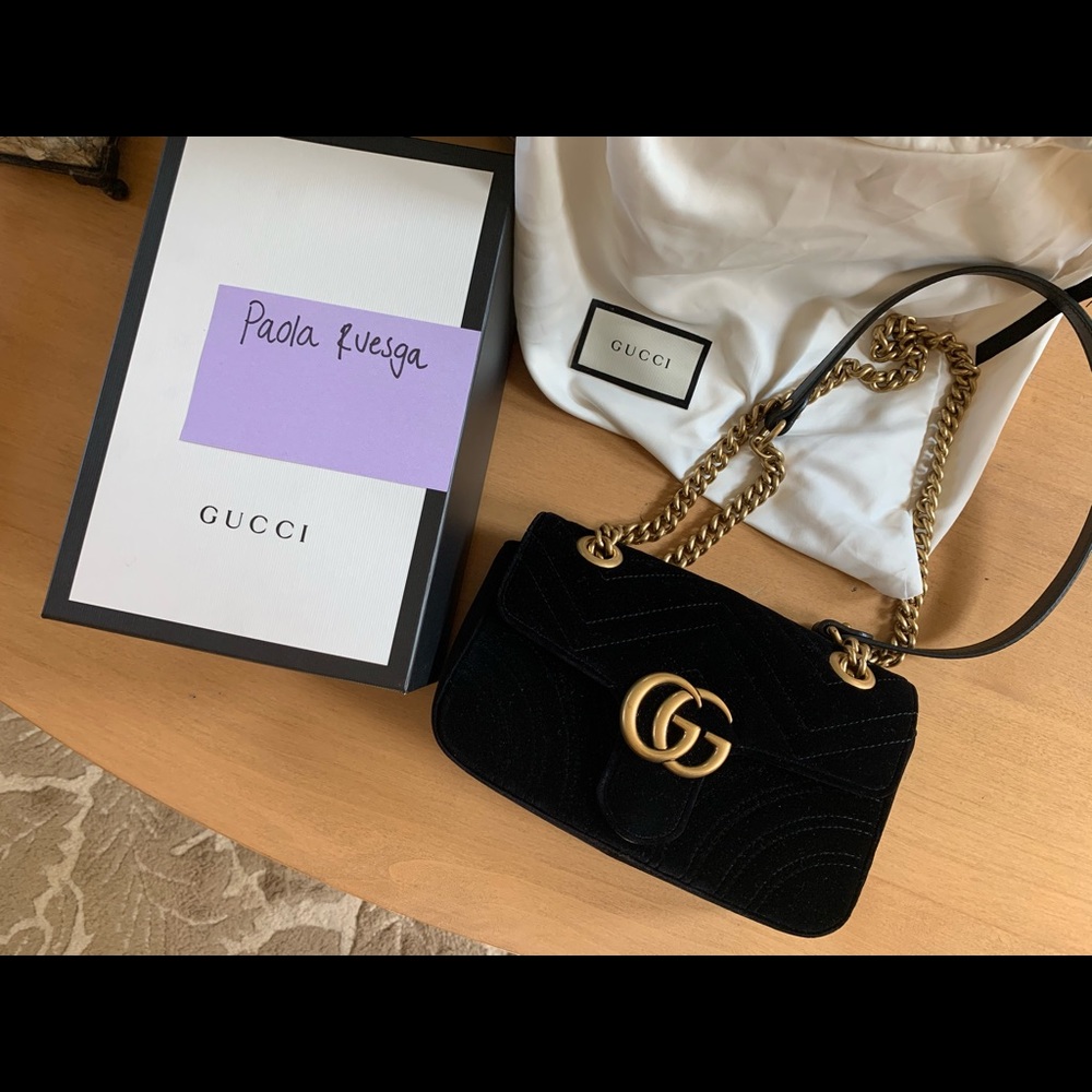 Gucci Marmont Velvet